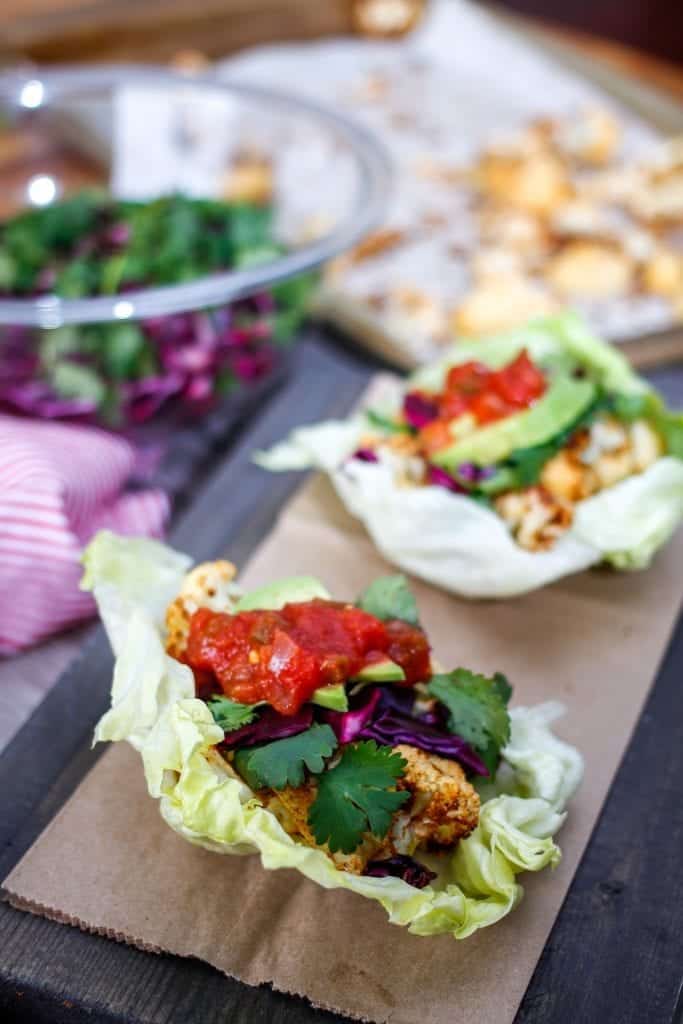 Roasted Cauliflower Tacos