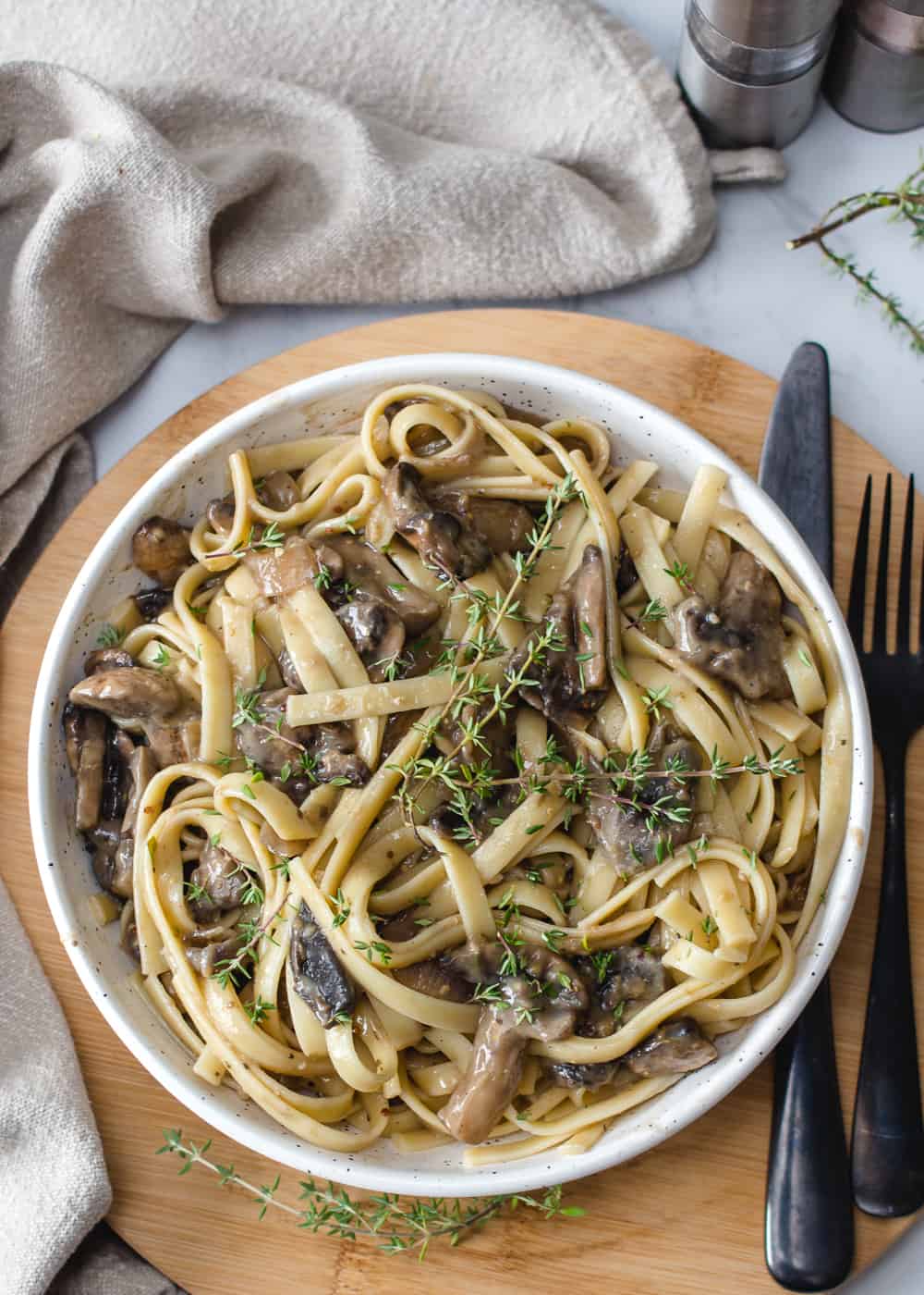 Stroganoff aux Champignons