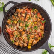 This Tofu Casserole is a one-pot dish, which means fewer dishes to wash and less clean up after dinner.