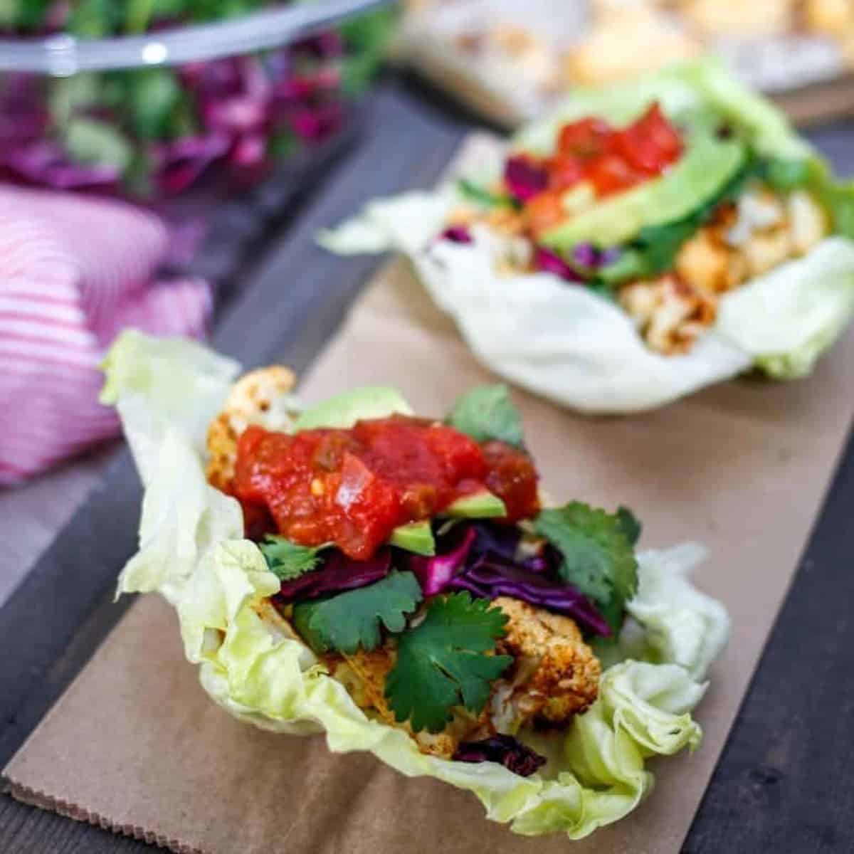 Roasted Cauliflower Tacos