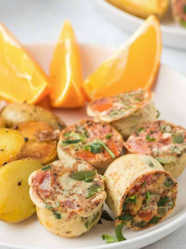 Mini quiches sans croûte (friteuse à air)