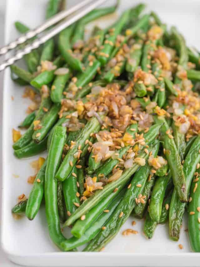 Delicious Chinese Green Beans