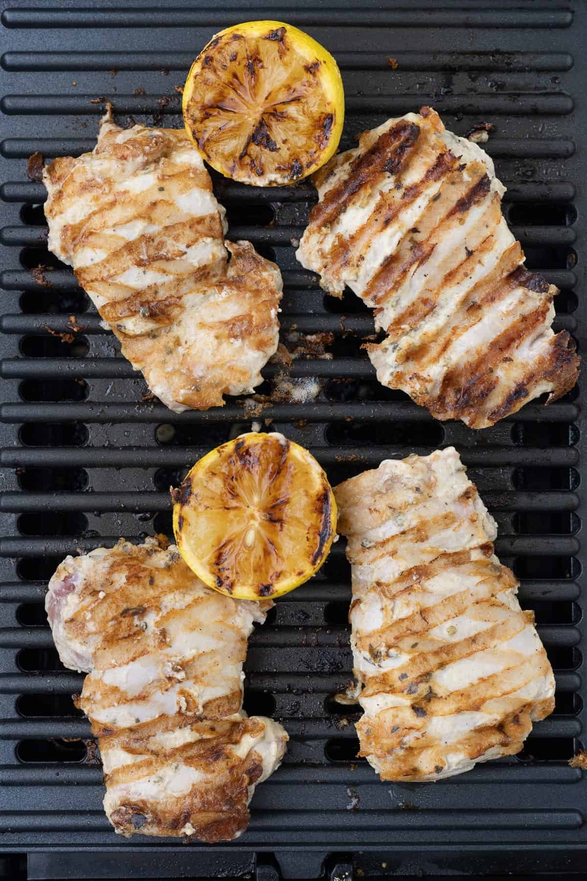 Grilled Chicken on the grill.